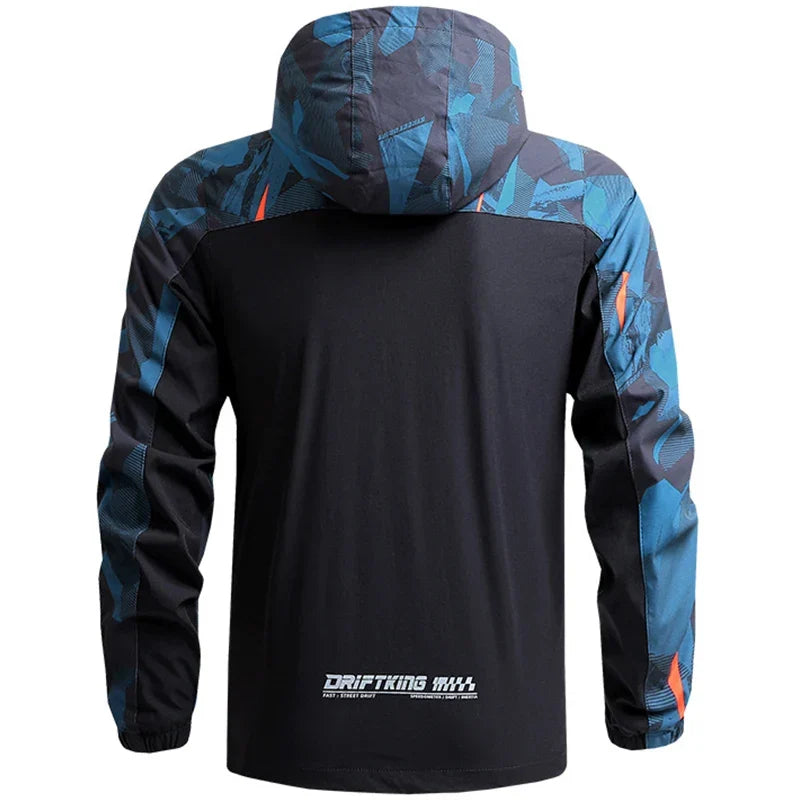 VeloGuard Fahrrad-Windjacke mit Kapuze