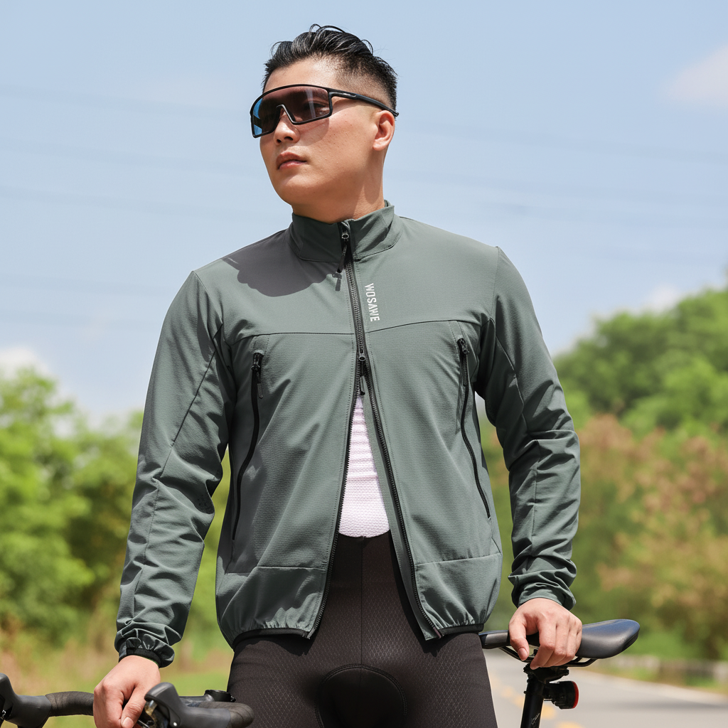 VeloShift Radjacke mit abnehmbaren Ärmeln