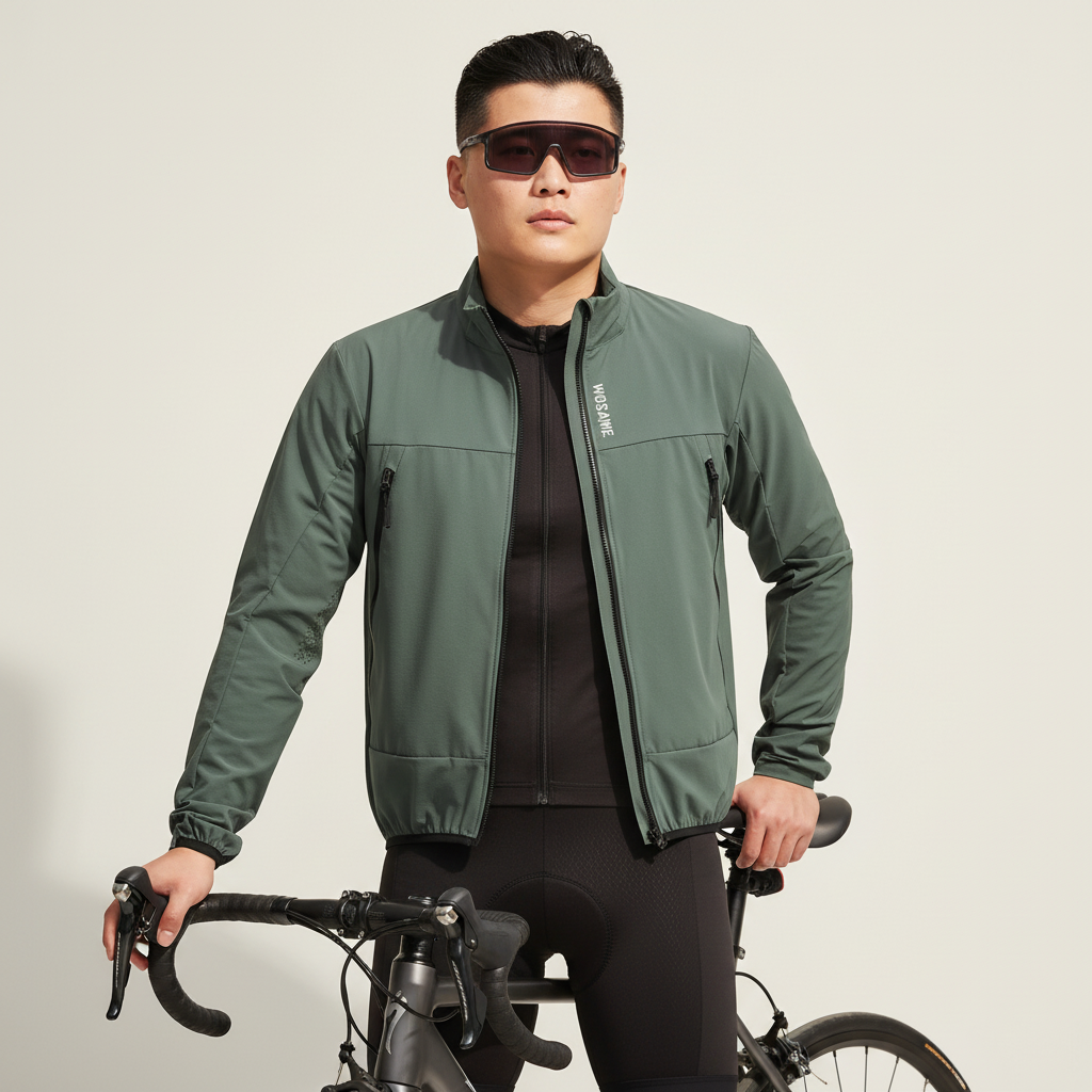 VeloShift Radjacke mit abnehmbaren Ärmeln