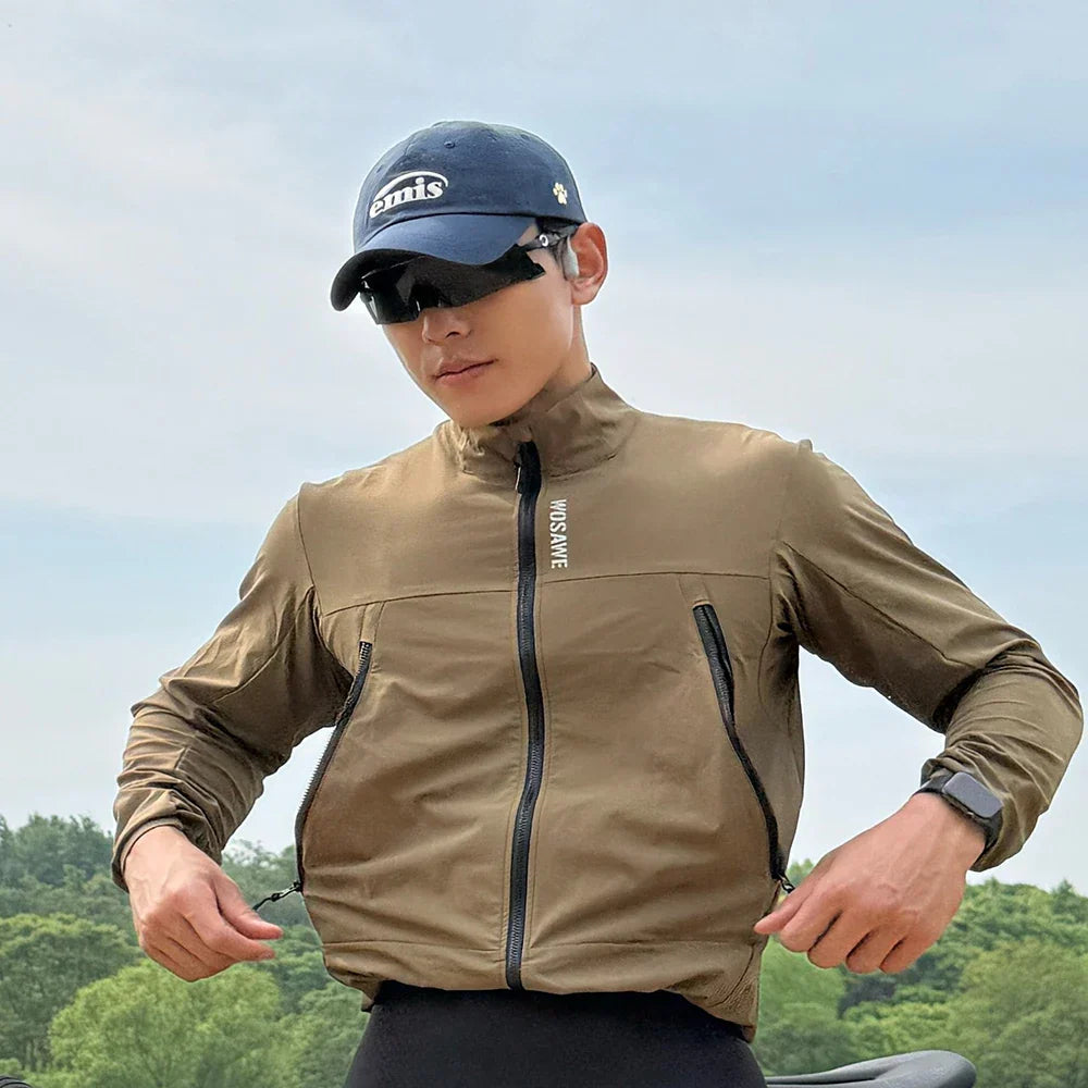 VeloShift Radjacke mit abnehmbaren Ärmeln