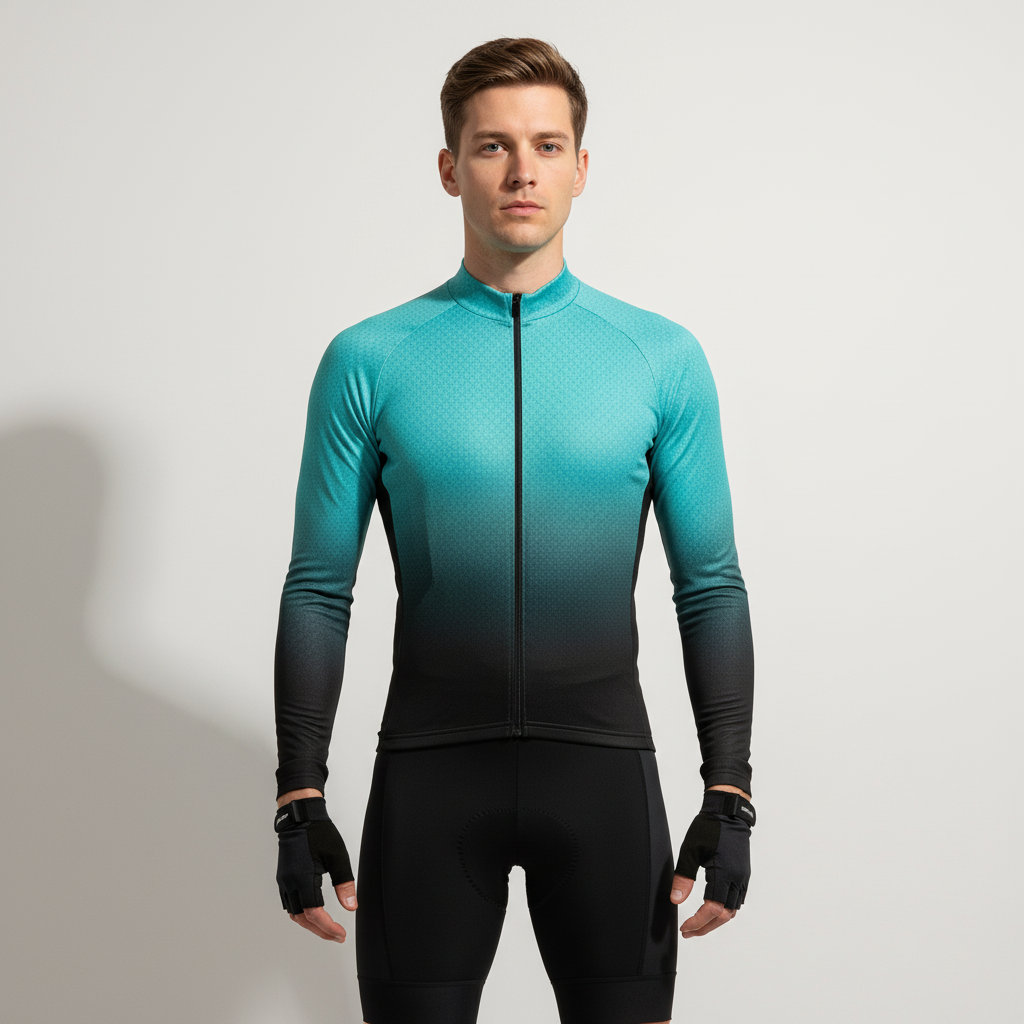 VeloTherm Herren-Langarm-Radtrikot