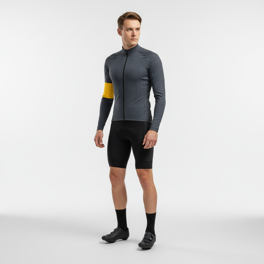VeloTherm Herren-Langarm-Radtrikot