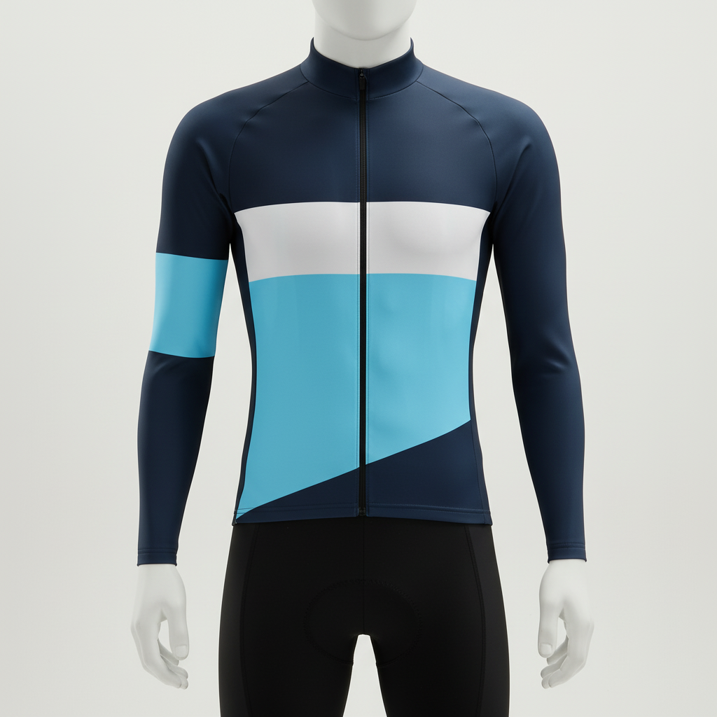 VeloTherm Herren-Langarm-Radtrikot
