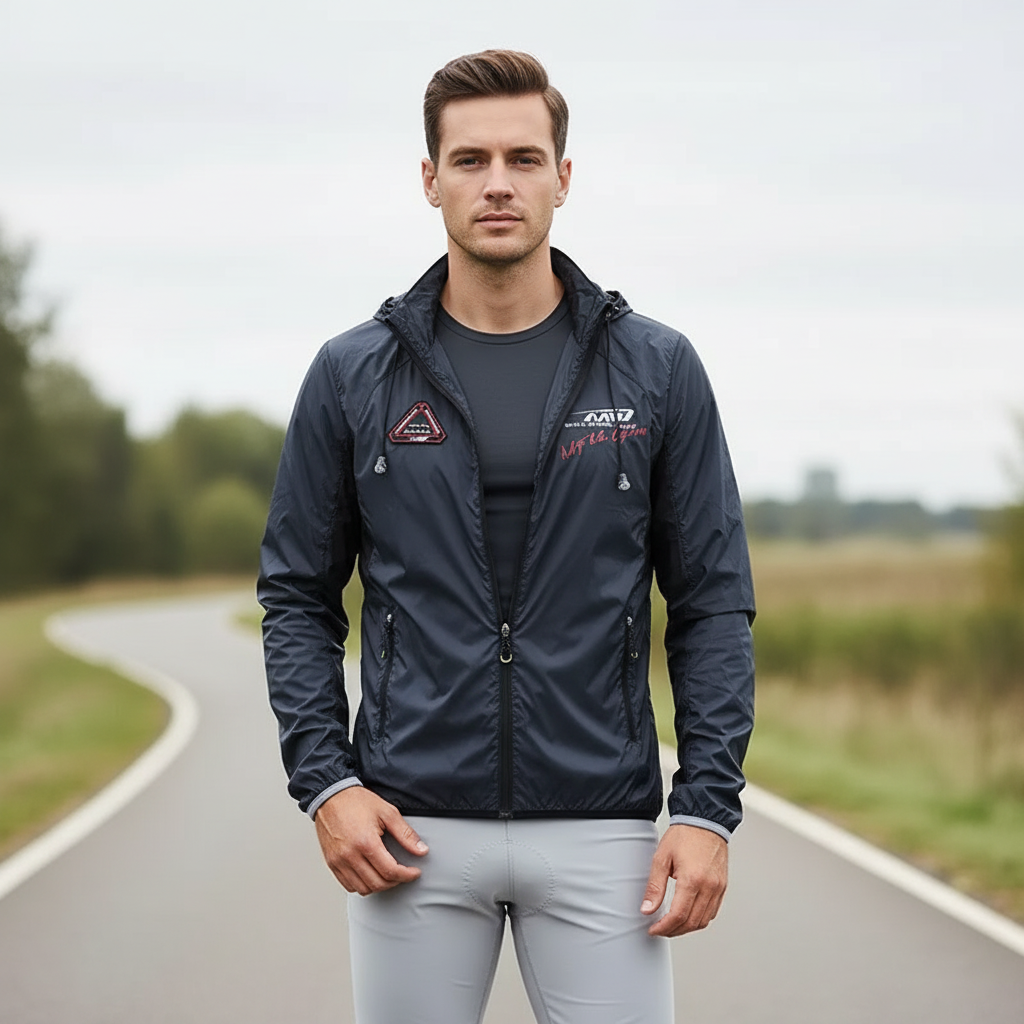 VelociShield Leichte Reflektierende Fahrradjacke
