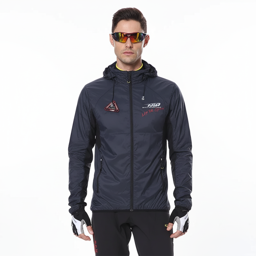 VelociShield Leichte Reflektierende Fahrradjacke