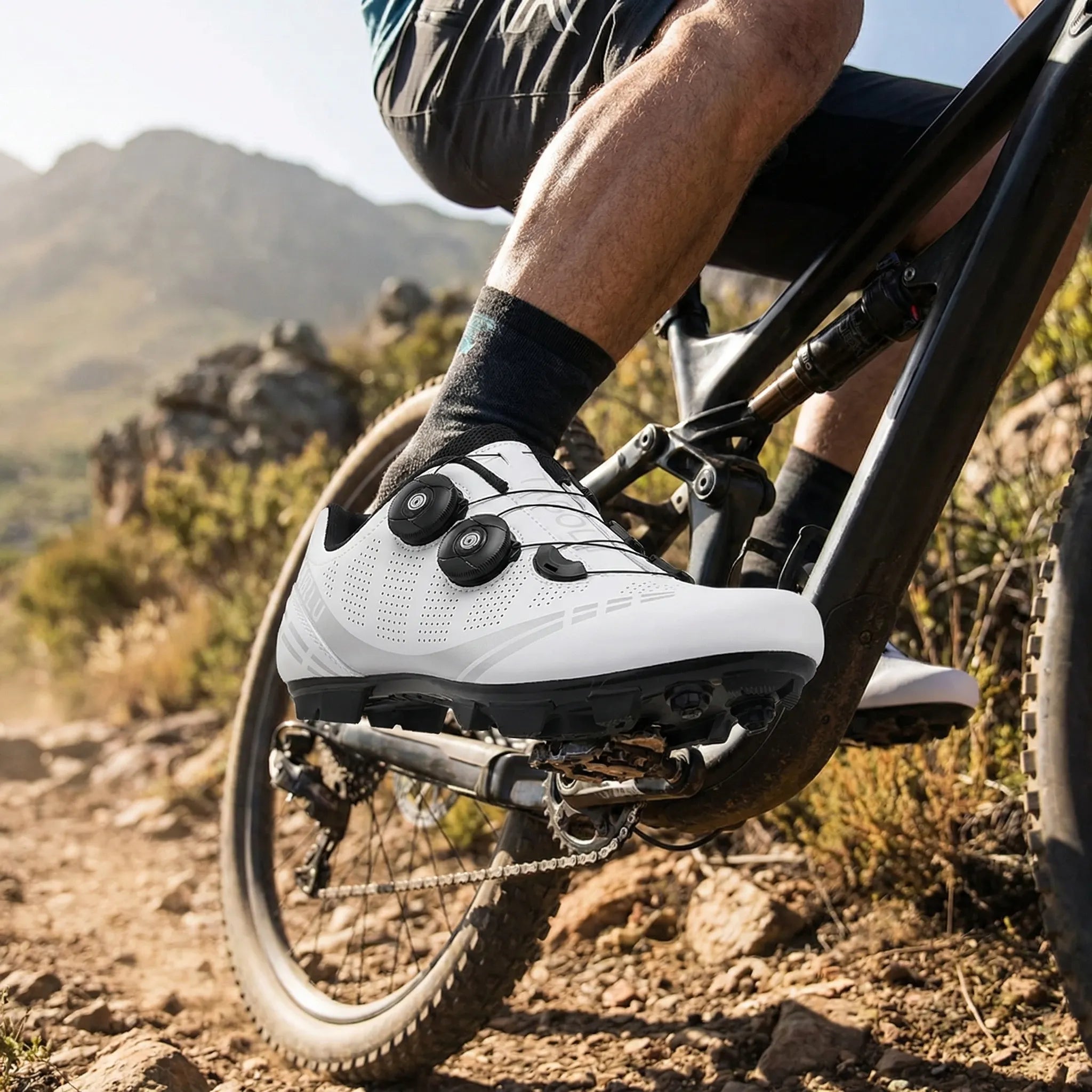 Veloctra Selbstsperrendes MTB-Rennrad-Schuh