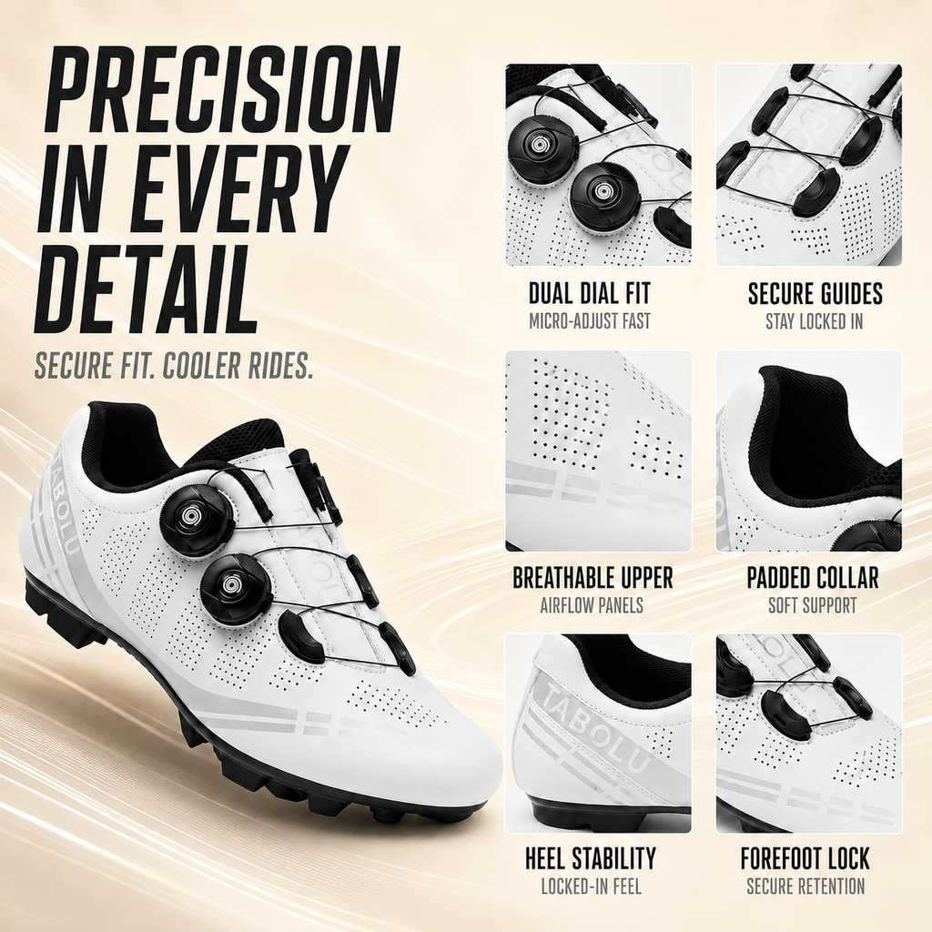 Veloctra Selbstsperrendes MTB-Rennrad-Schuh