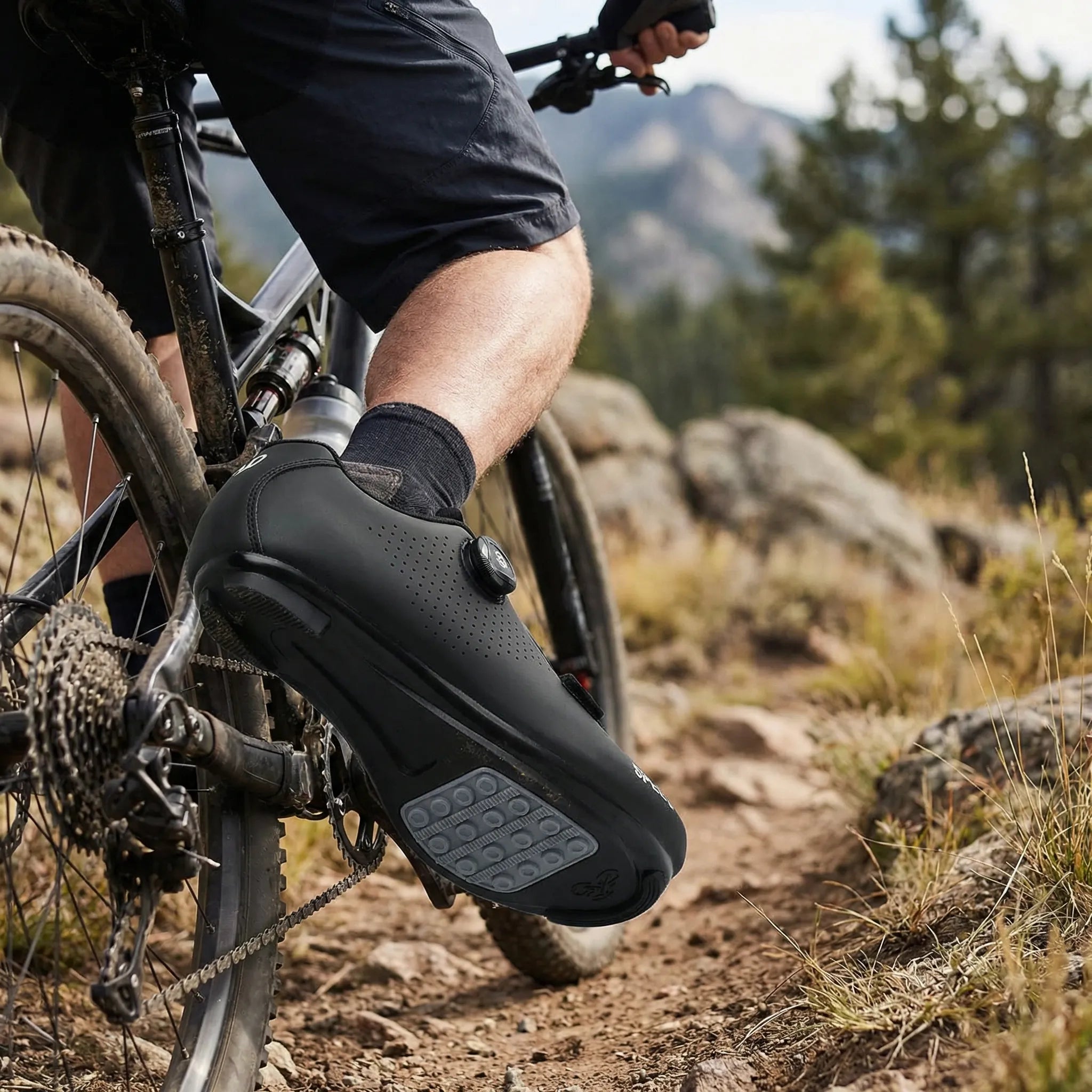Velodrix Klickpedalfrei-Flatpedal-Radschuh