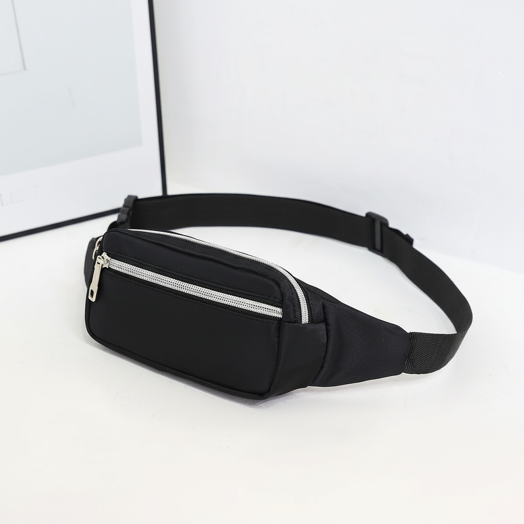Veloquinn Unisex Canvas-Gürteltasche