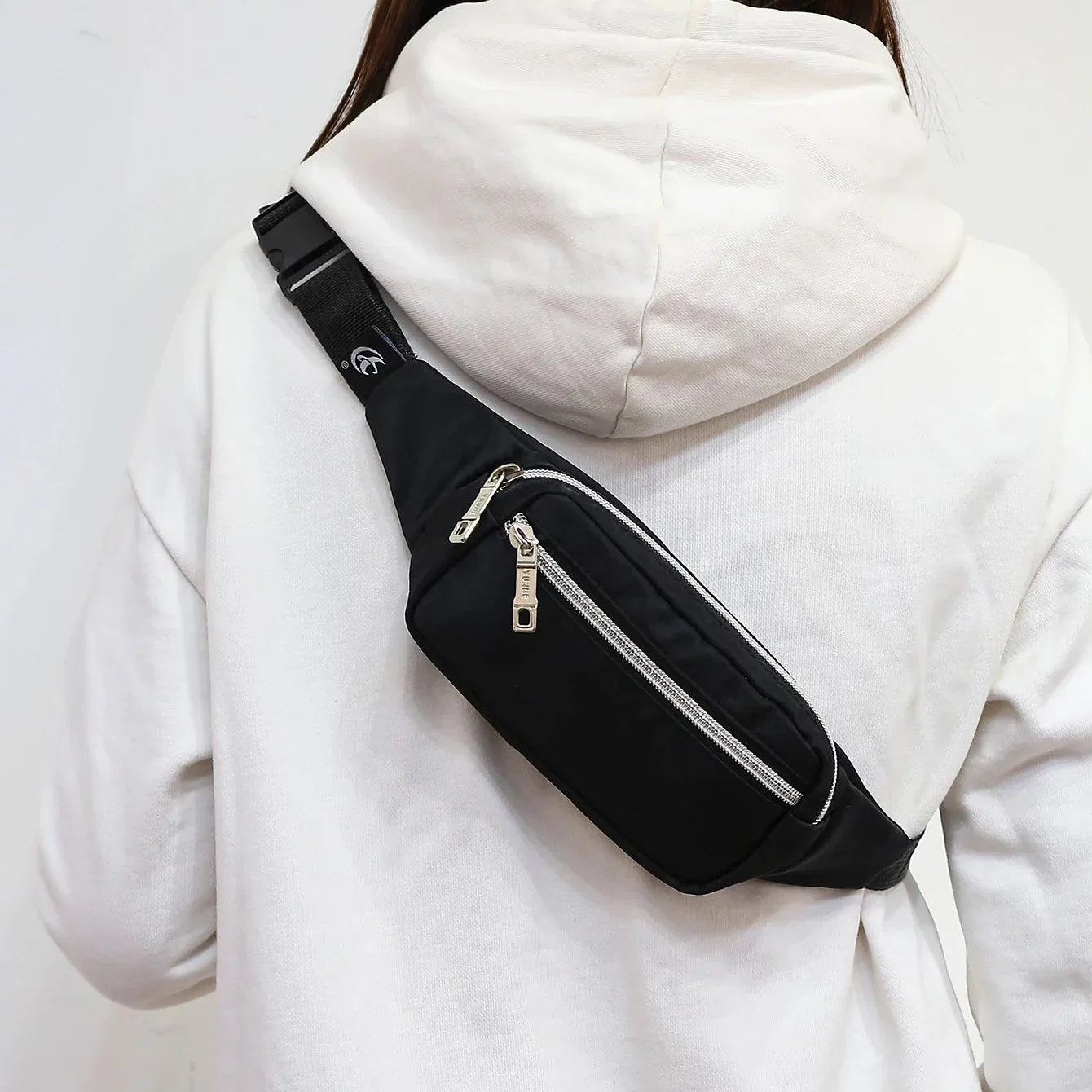 Veloquinn Unisex Canvas-Gürteltasche