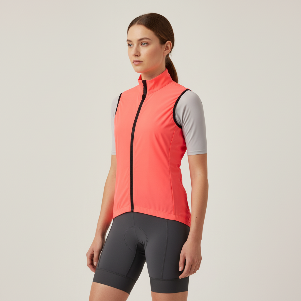 VeloraX Windweste für Damen zum Radfahren
