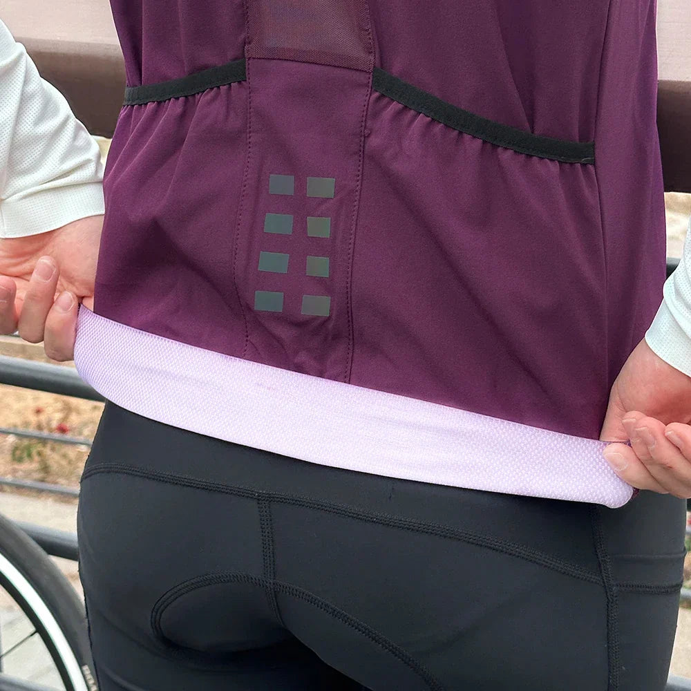 VeloraX Windweste für Damen zum Radfahren