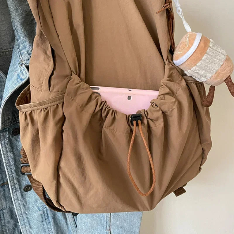 Velorae Großvolumiger Nylon-Rucksack