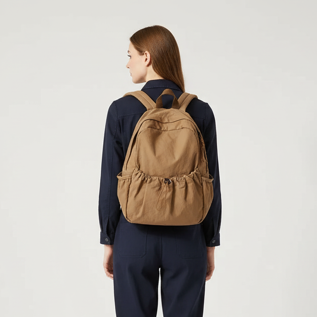 Velorae Großvolumiger Nylon-Rucksack