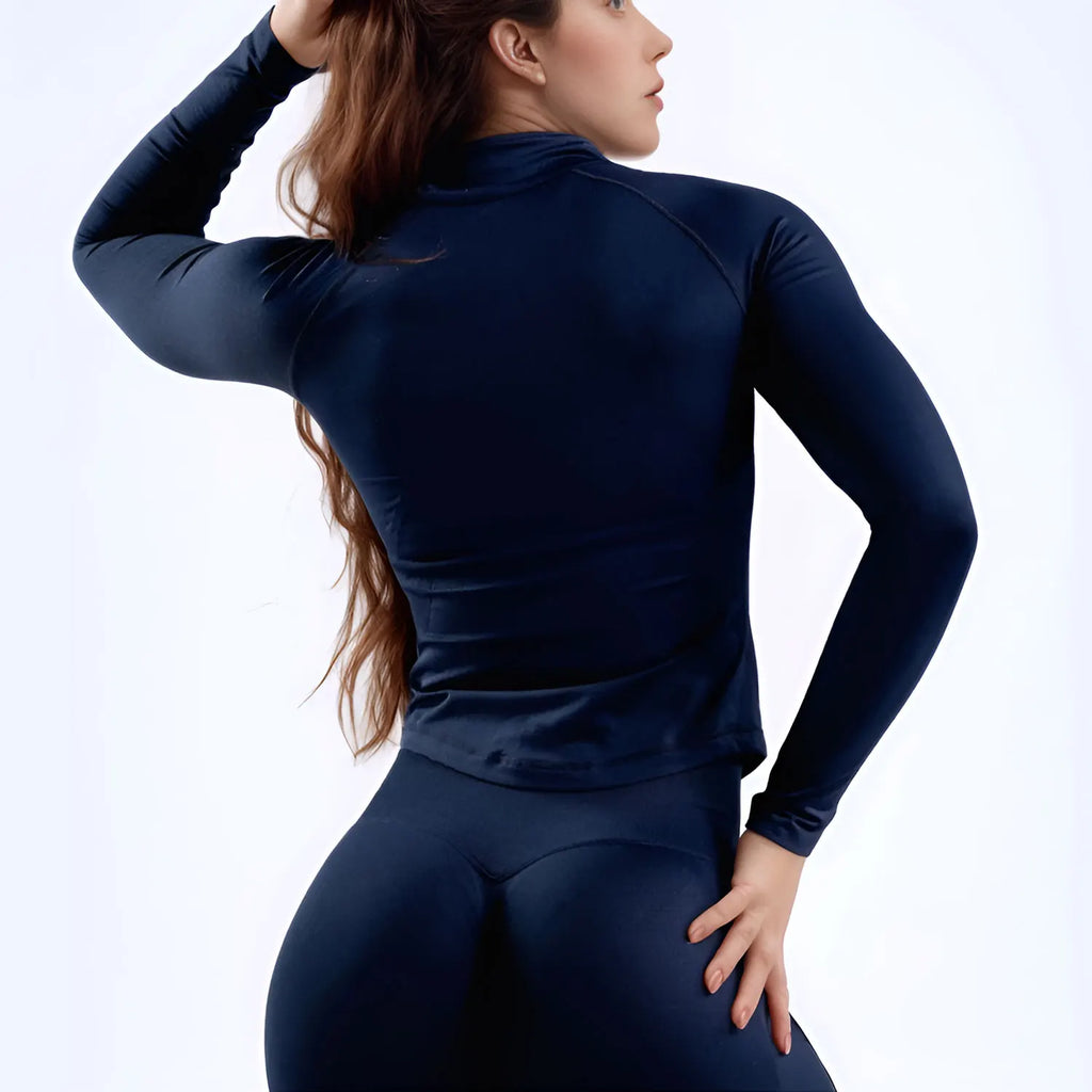 Veloriax Langarmjacke mit Reißverschluss