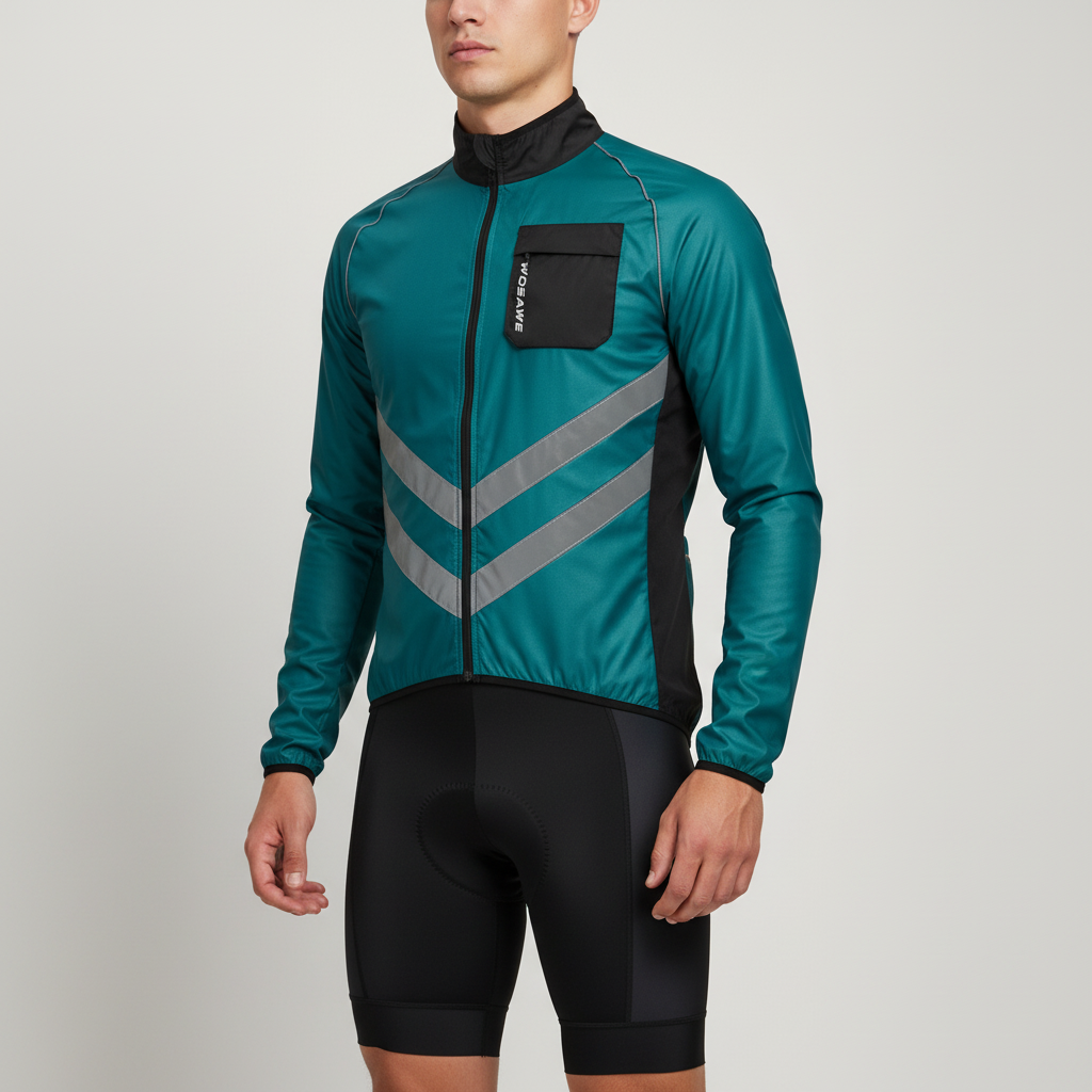 Velorinex Langarm-Rad-Windbreaker