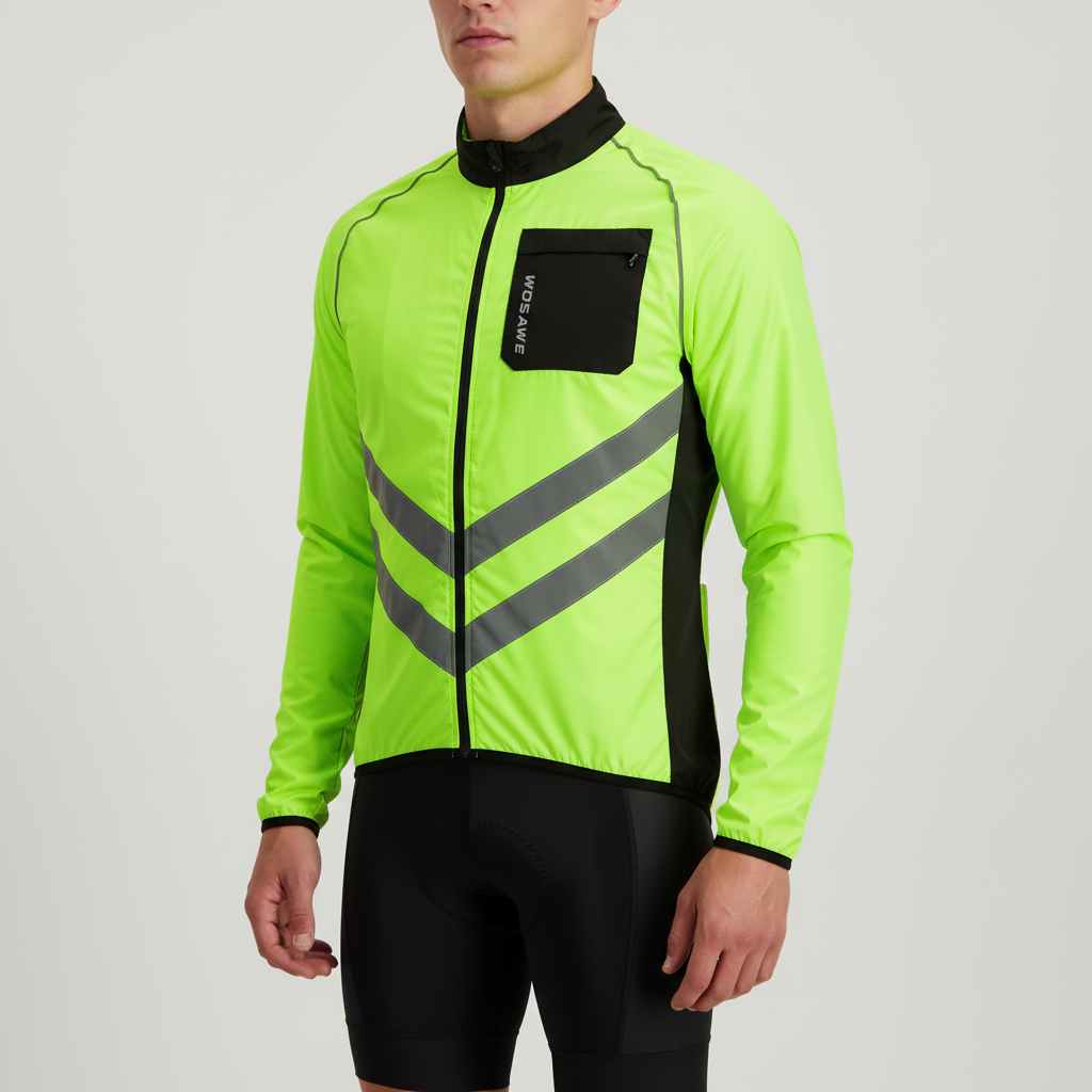 Velorinex Langarm-Rad-Windbreaker