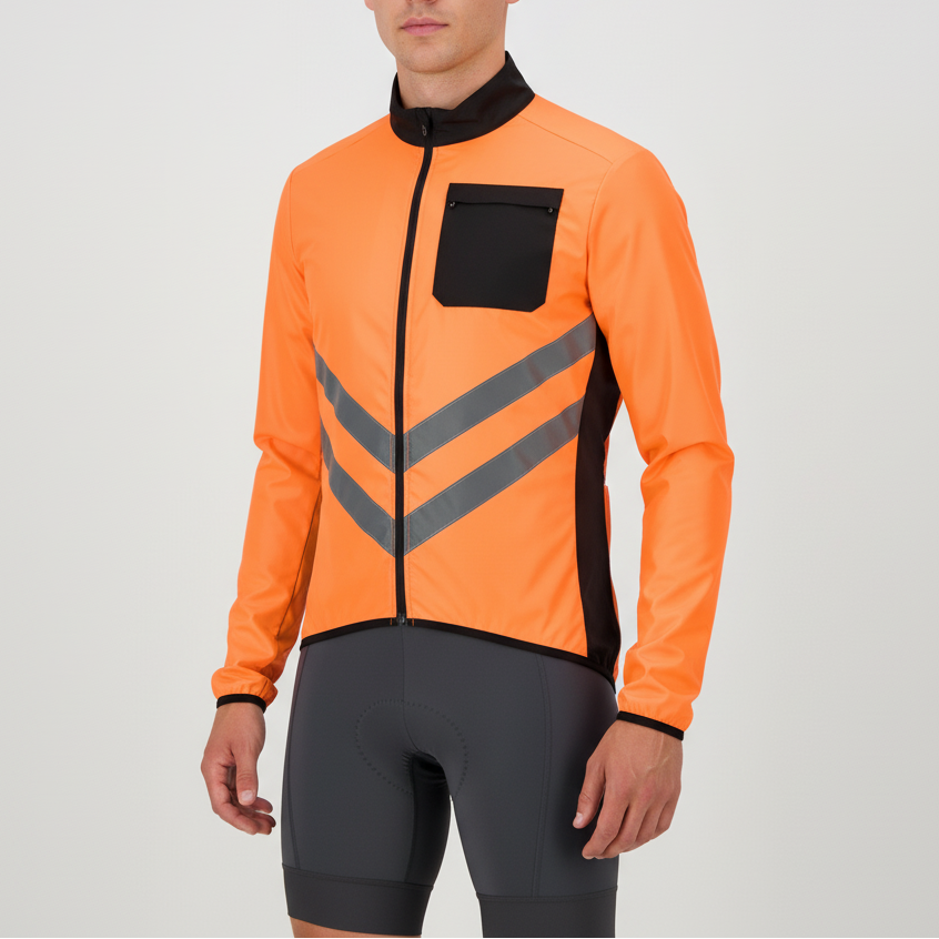 Velorinex Langarm-Rad-Windbreaker