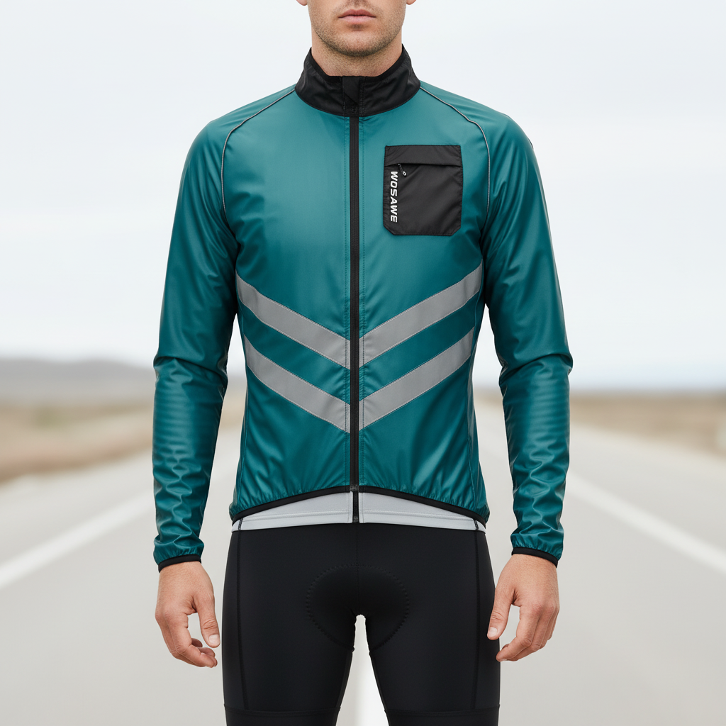 Velorinex Langarm-Rad-Windbreaker