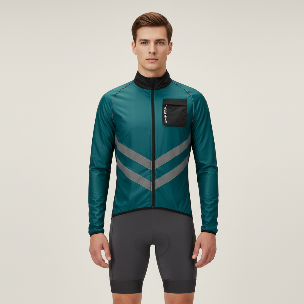 Velorinex Langarm-Rad-Windbreaker