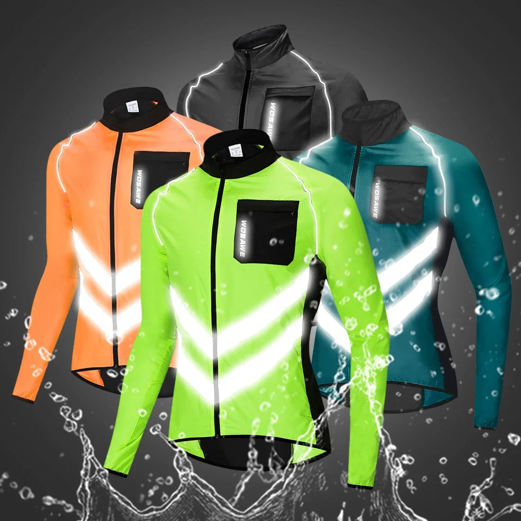 Velorinex Langarm-Rad-Windbreaker