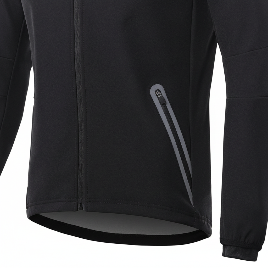 Velorunx Herren Radjacke mit Kapuze