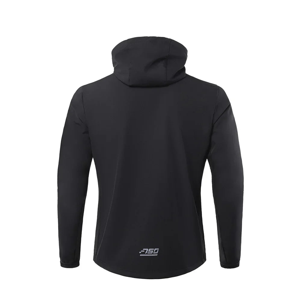 Velorunx Herren Radjacke mit Kapuze