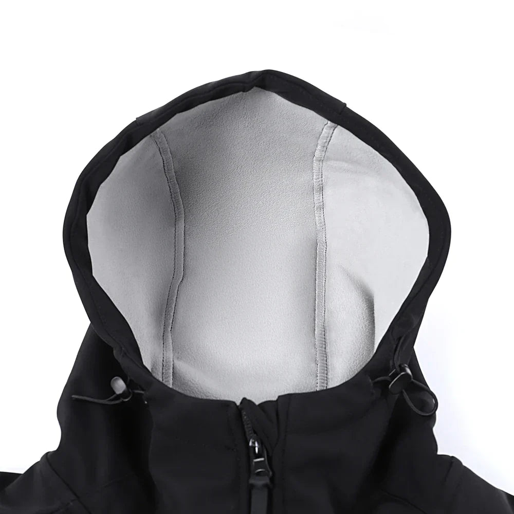 Velorunx Herren Radjacke mit Kapuze