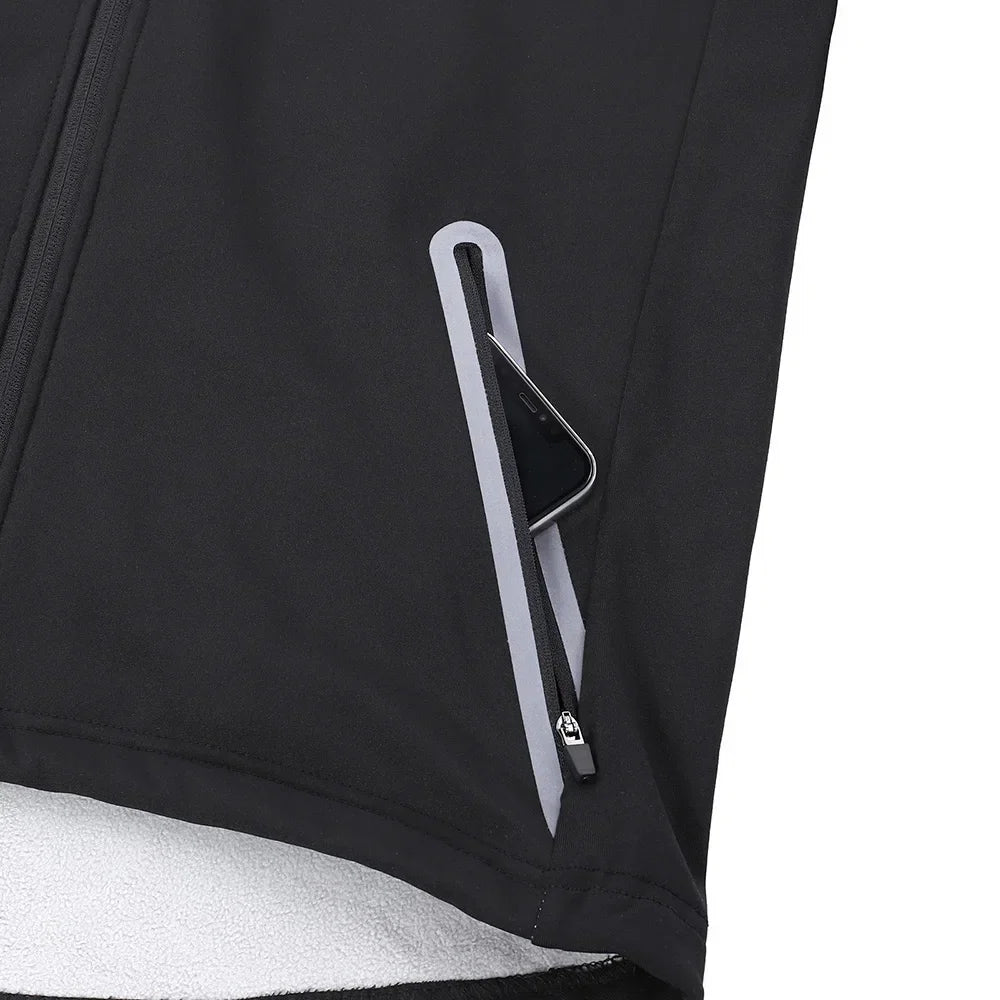 Velorunx Herren Radjacke mit Kapuze