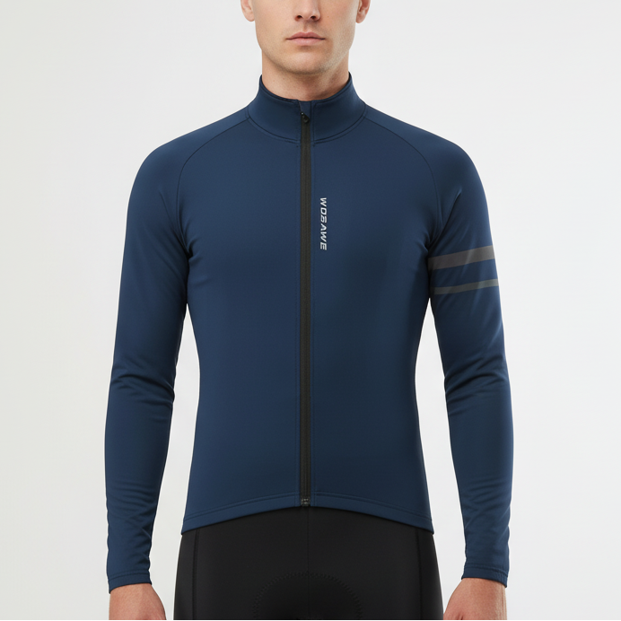 Veloshell Herren Slim-Fit Radjacke