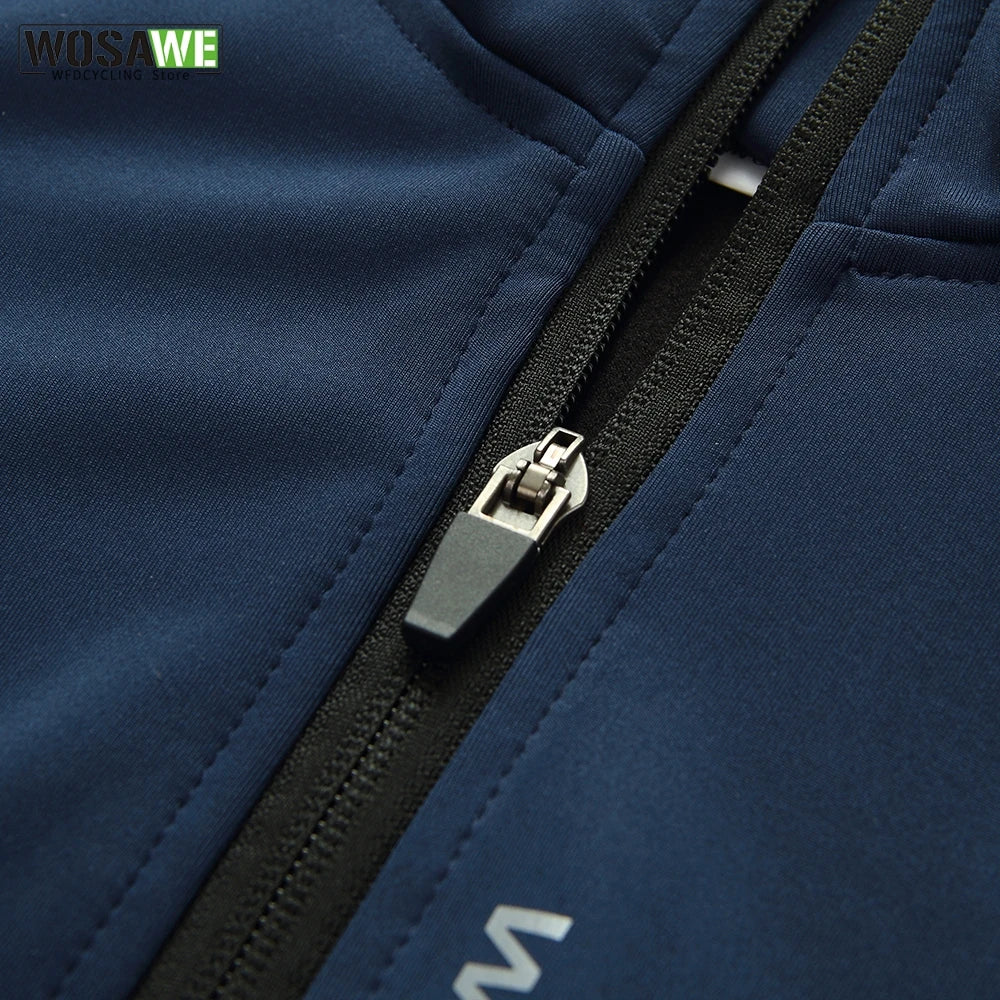 Veloshell Herren Slim-Fit Radjacke