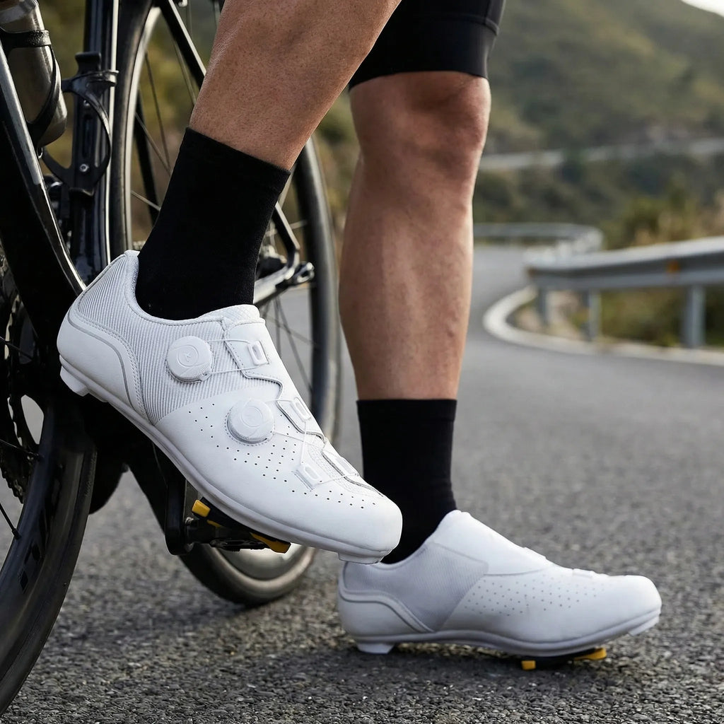 Velotrak Selbstsperr-Rennrad- und MTB-Radschuh