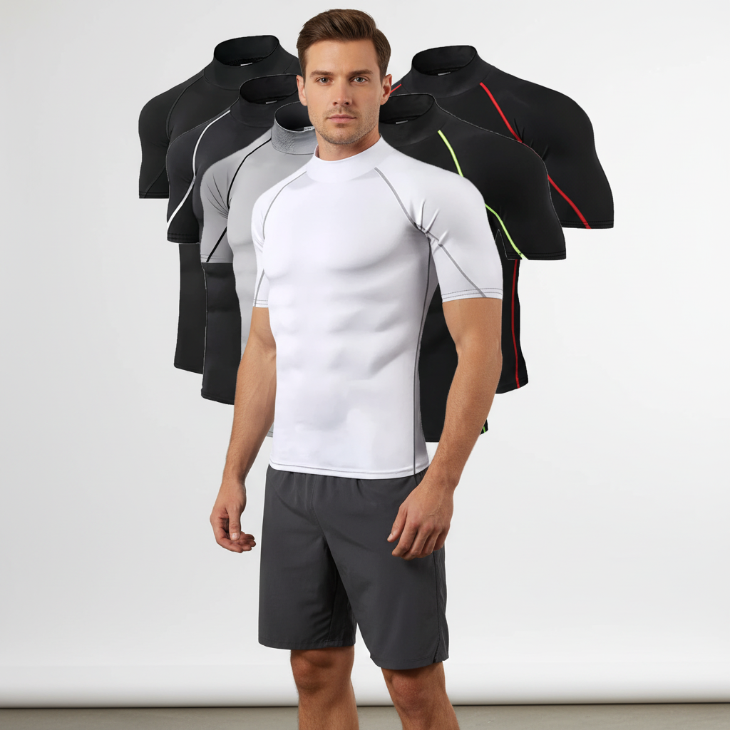 VeloxFit Kurzarm-Kompressionstop