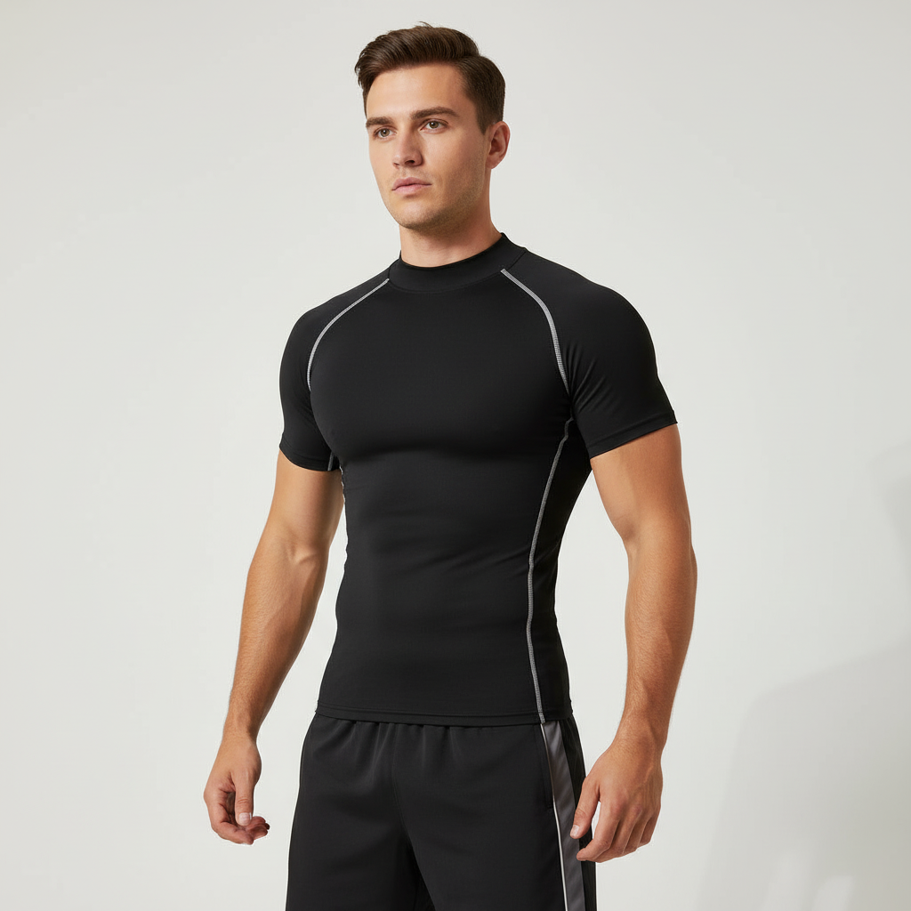 VeloxFit Kurzarm-Kompressionstop
