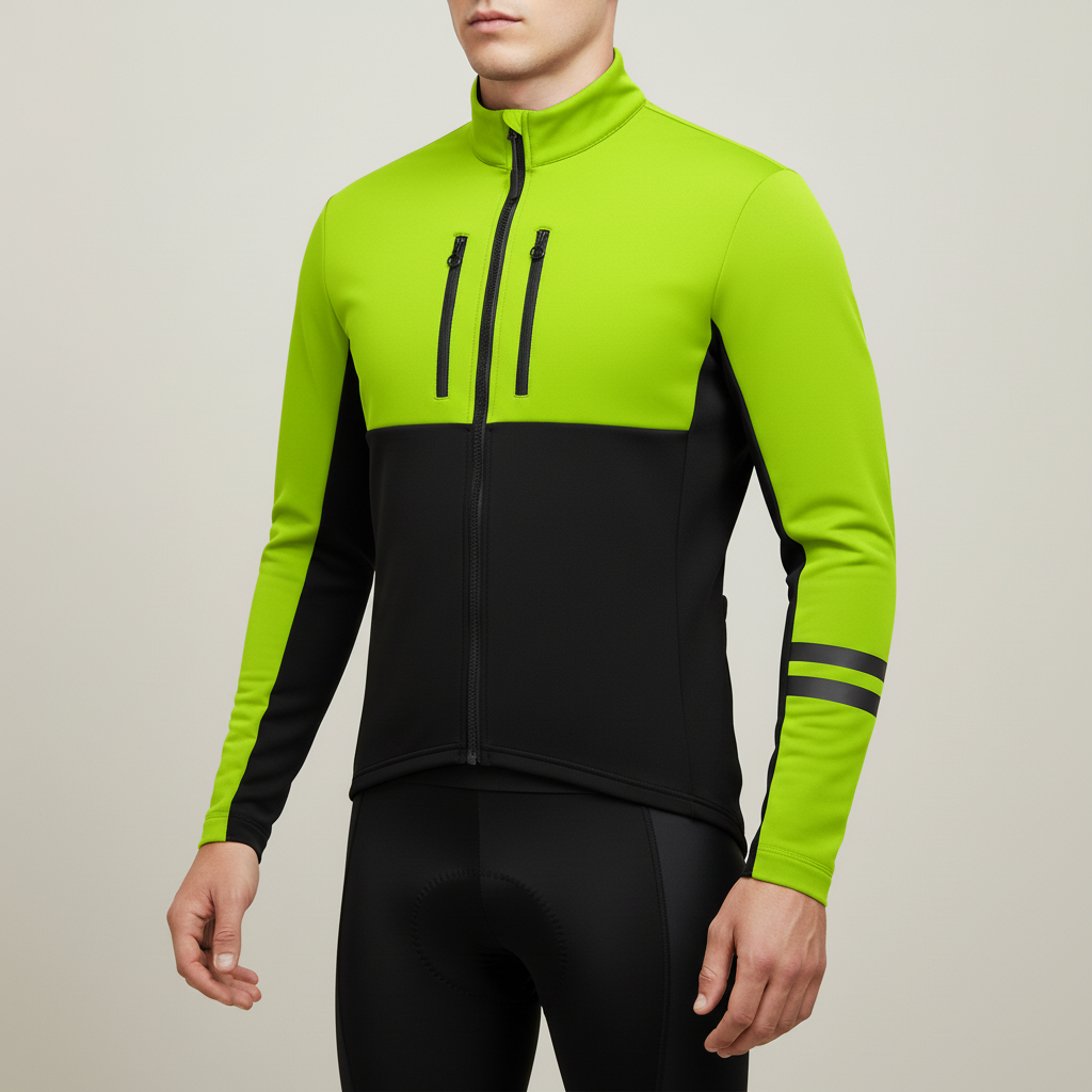 Veloxaro Herren Thermo-Radjacke