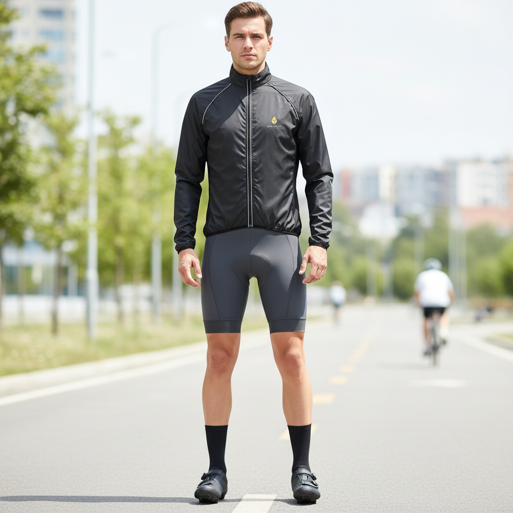Veloxen Langarm-Radjacke für Herren
