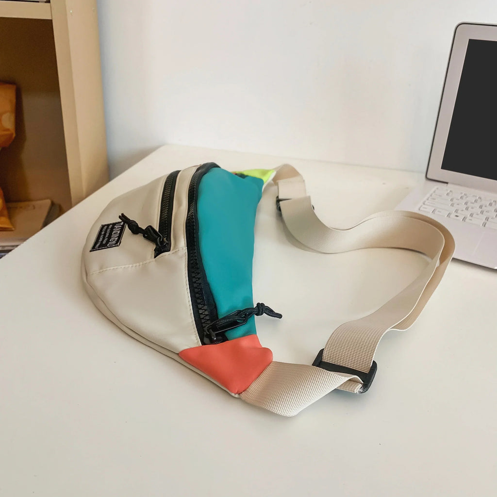Veltroxa Lässige Nylon-Crossbody-Tasche