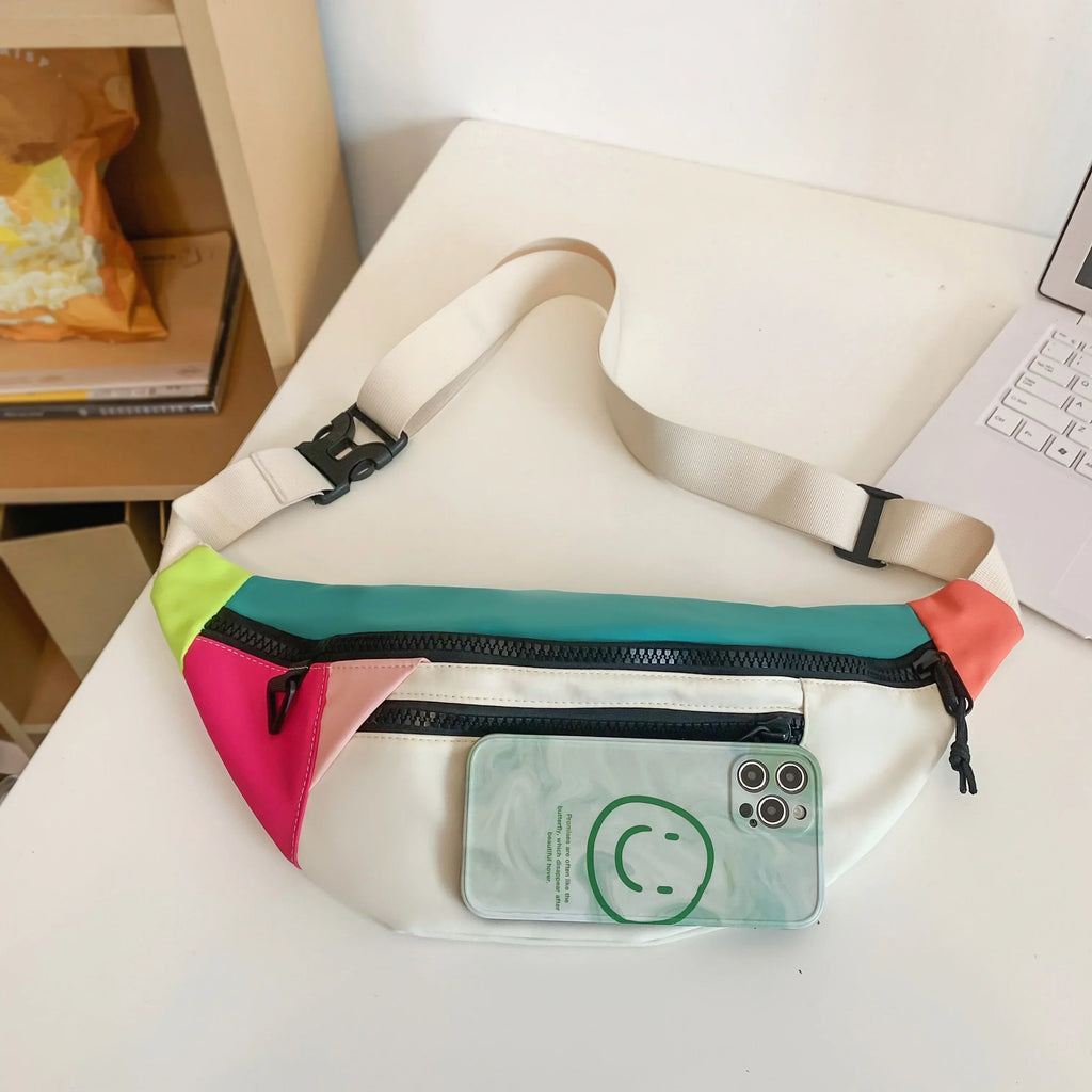 Veltroxa Lässige Nylon-Crossbody-Tasche