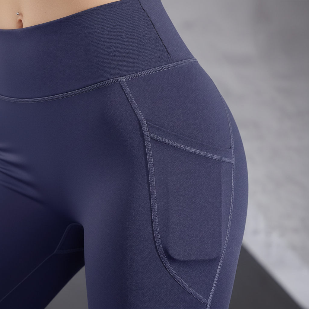 Vervelle Hochbund-Performance-Leggings