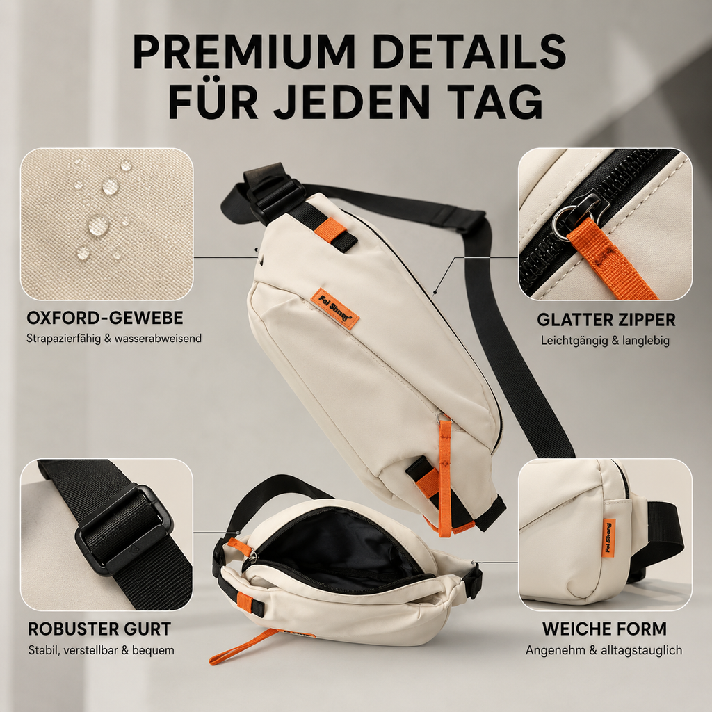Vexilo Lässige Crossbody-Brusttasche