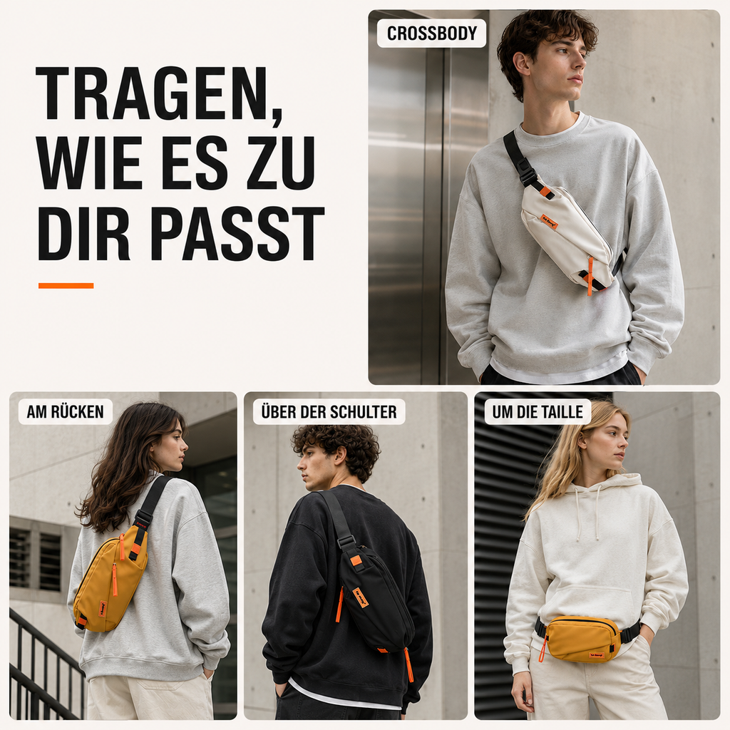 Vexilo Lässige Crossbody-Brusttasche