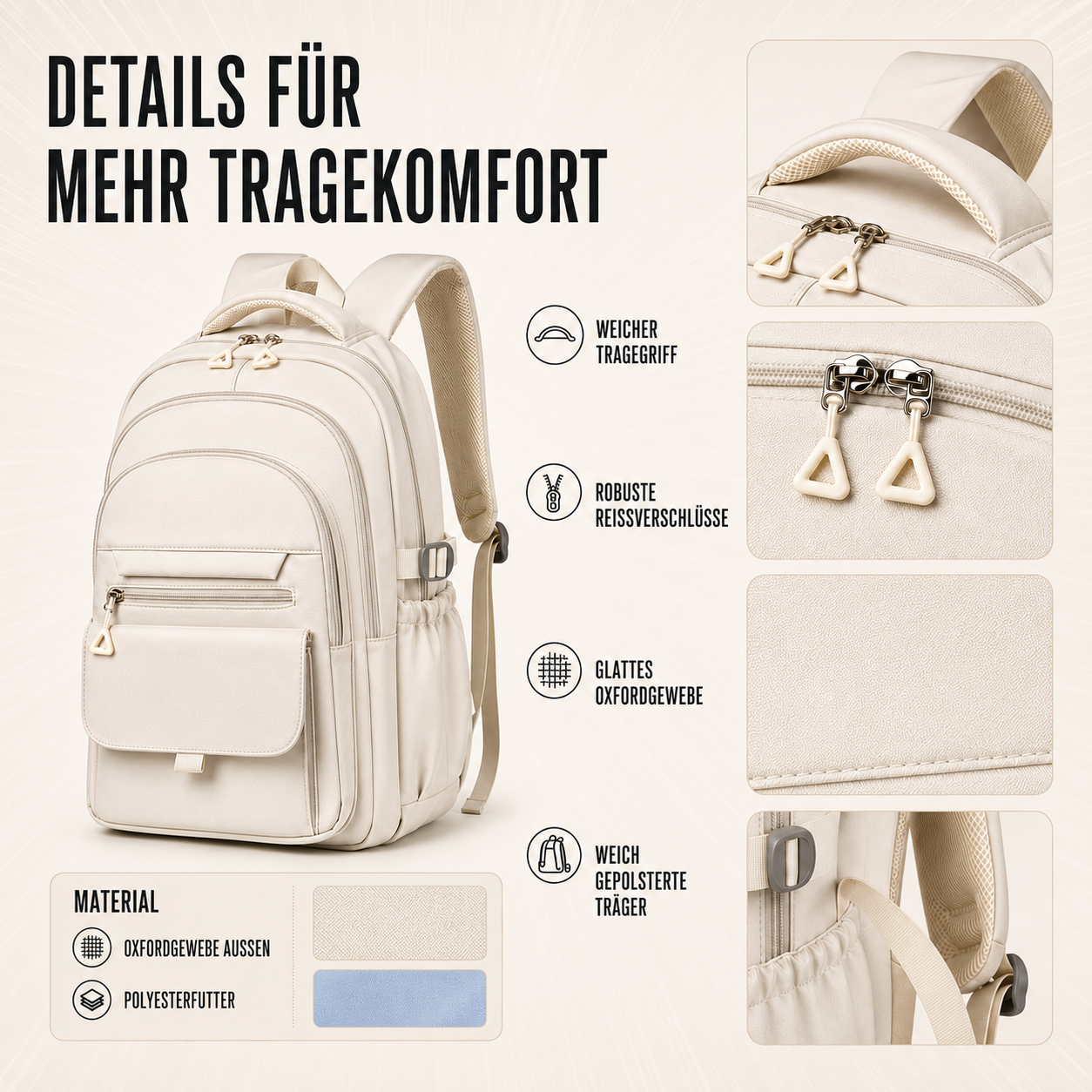 Veylore Multi-Layer-Rucksack