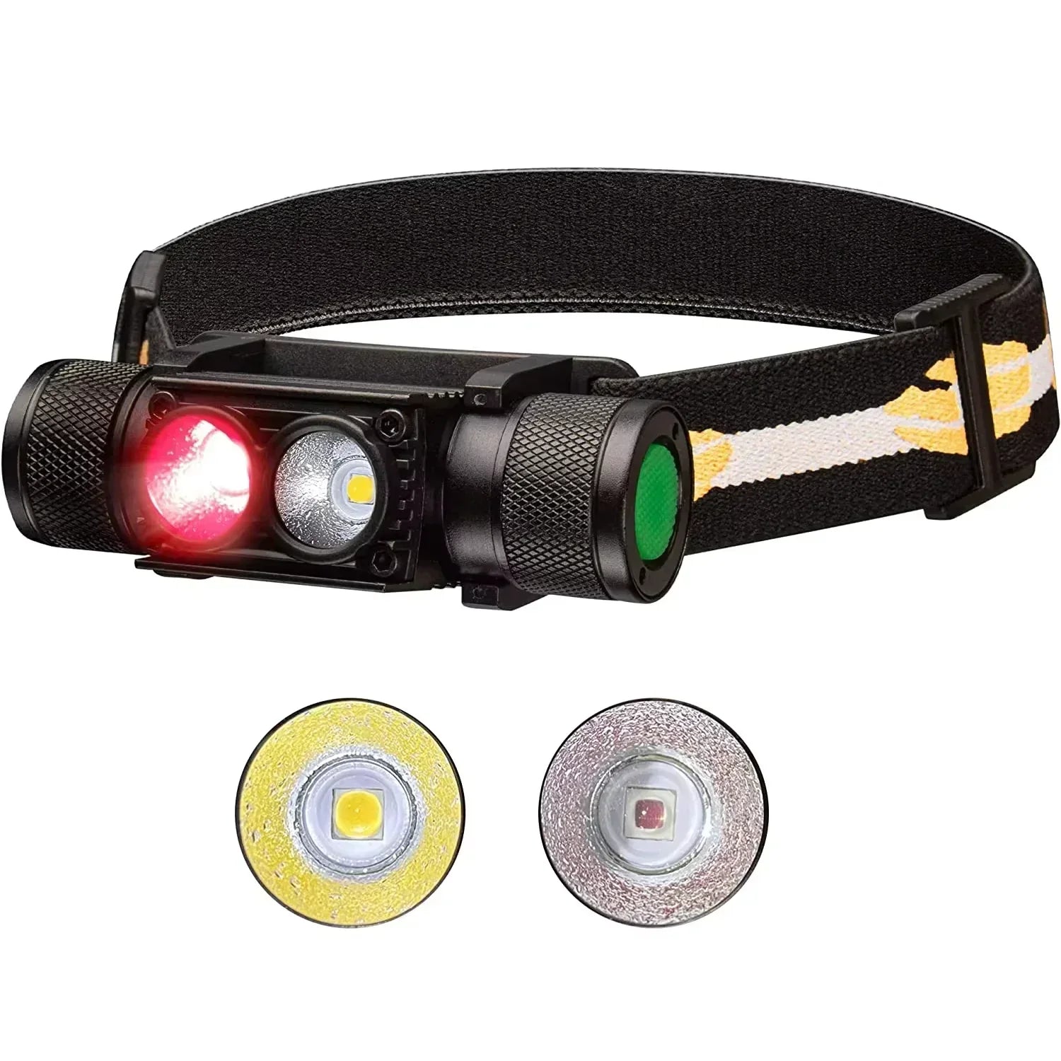 snoutatelier | Vigilaro Aufladbare LED-Stirnlampe