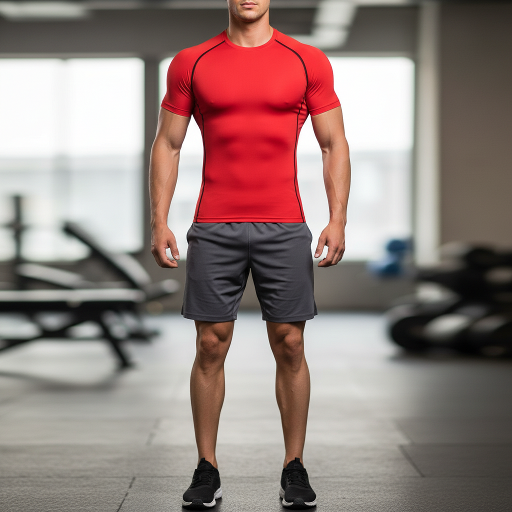 VigorFit Kompressions-Kurzarmshirt