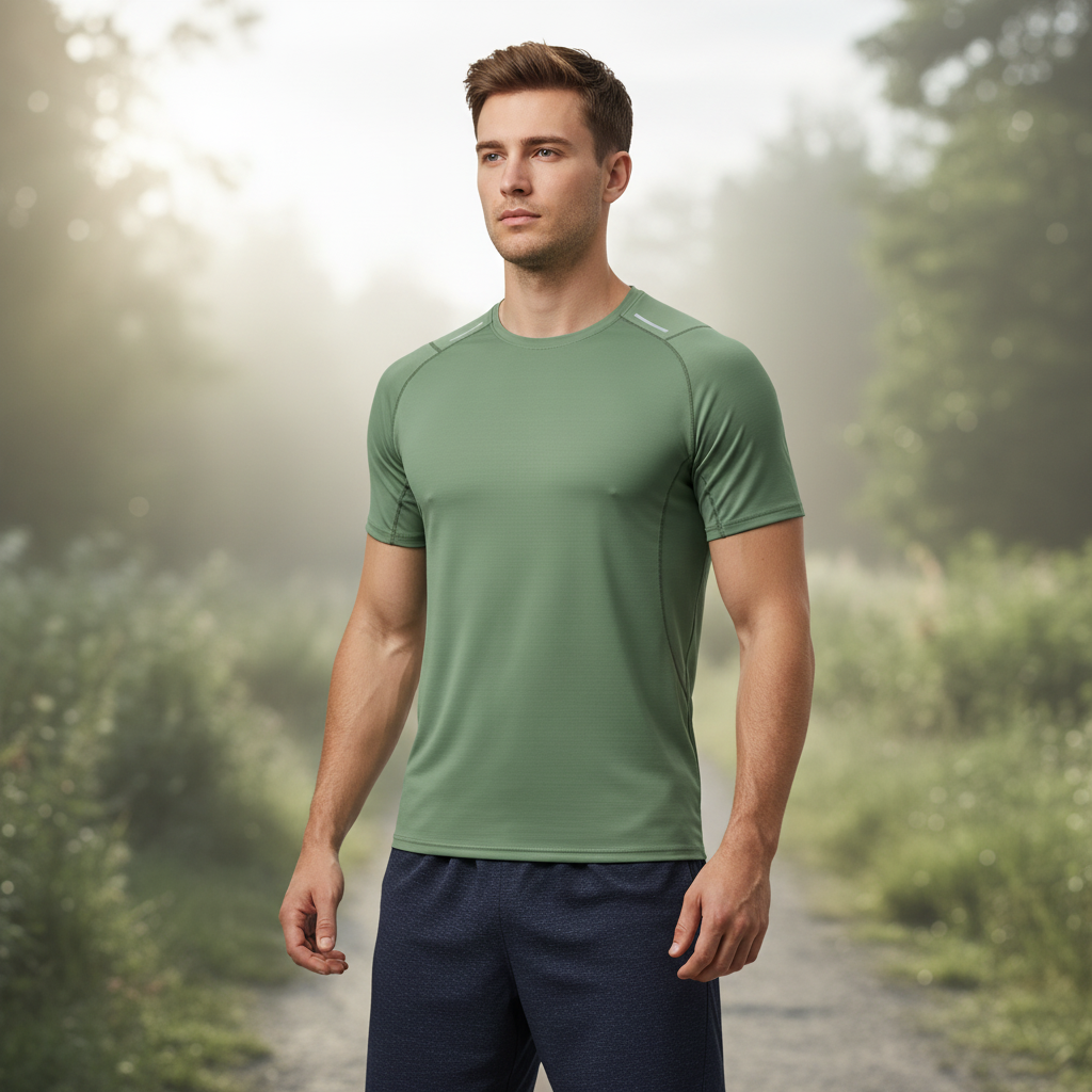 Vigorace Kurzarm-Athletikshirt
