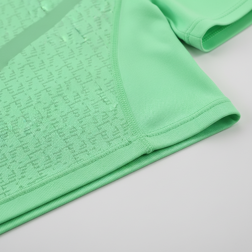 Vigoroft Kurzarm-Crew-Trainingst-Shirt