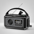 VoltGuardo Tragbares Solar-Kurbel-Radio