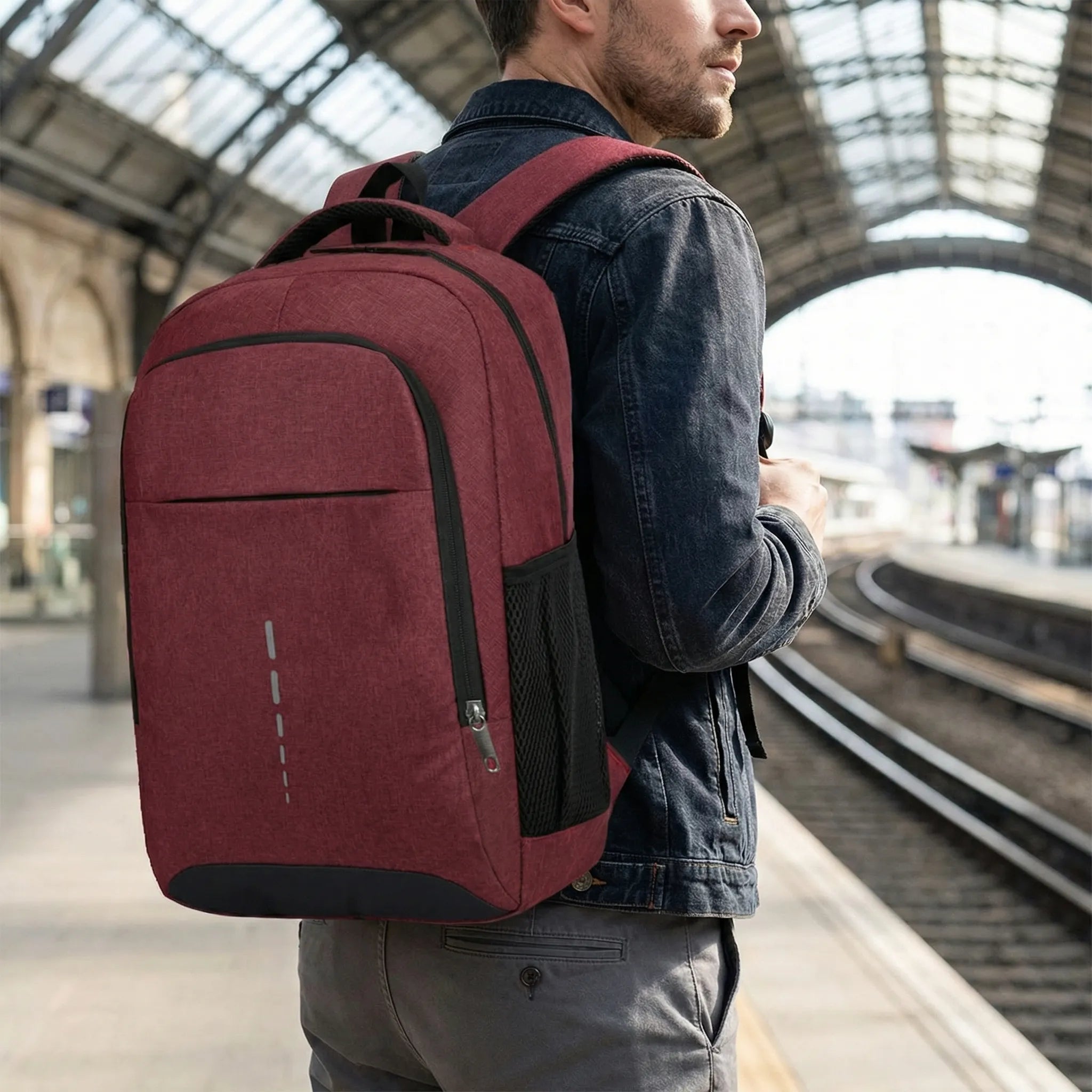 Voypack Großer Unisex-Reiserucksack mit hoher Kapazität