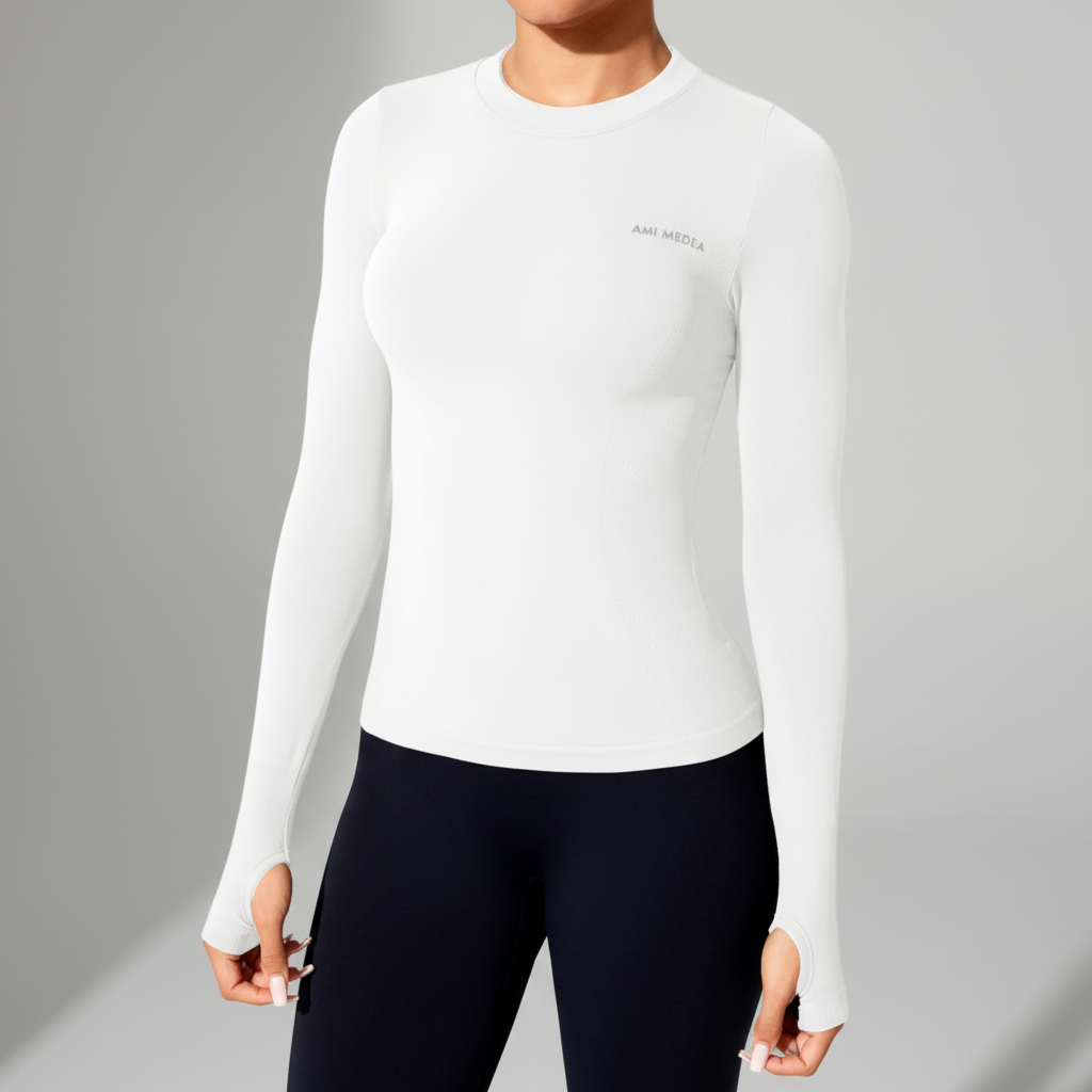 Vyrana Langarm-Athletiktop