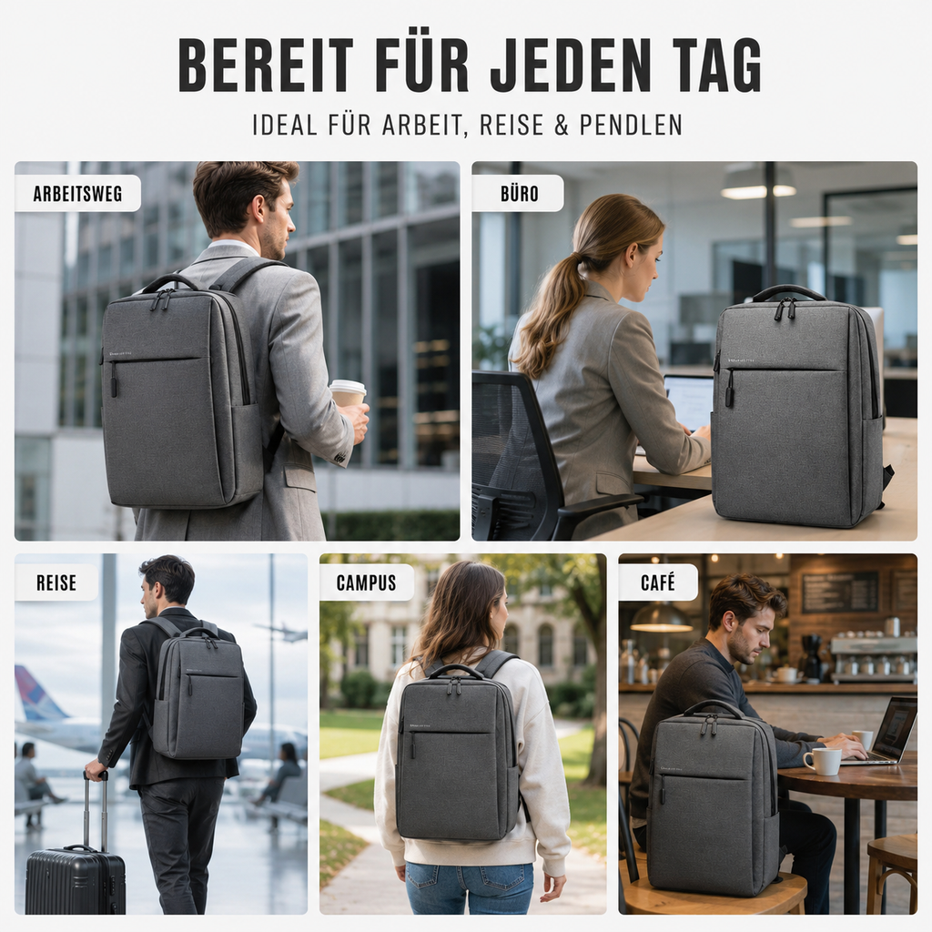 Wasserdichter Laptop-Rucksack